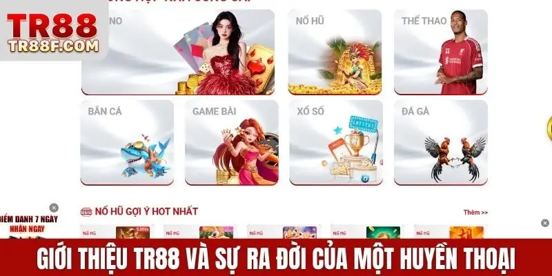 Giới thiệu TR88 và sự ra đời của một huyền thoại